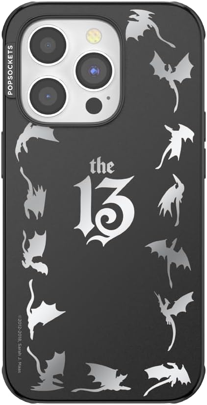 PopSockets iPhone 14 Pro Phone Case with MagSafe, Wireless Charging Compatible, Dragon - The 13