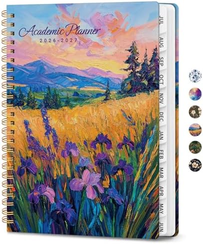 ZOTIA Planner 2026-2027 Jul 2026-Jun 2027 Academic Monthly & Weekly Planner