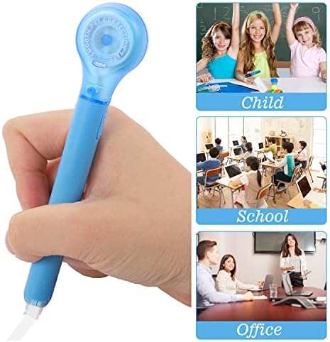 BESARME 12 Pack Correction Tape Pens, 1/5 X 236 Inch | Pen-Style Design, Retractable Tip, Smooth Pet Tape, Strong Coverage, For School And Office Use