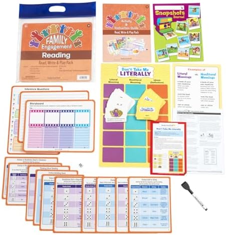 Really Good Stuff Family Engagement Reading, Read, Write & Play Pack