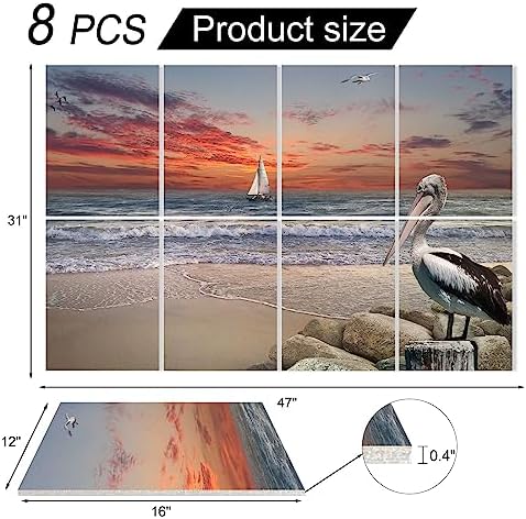 YPY Acoustic Panels Sound Absorbing: Soundproof Wall Panels, 8 Pack