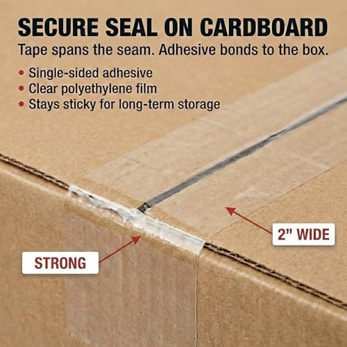 Tape Logic 2" x 110 Yard Clear Packing Tape Pallet - 45 Cases (1620 Rolls) - 2.0 Mil Heavy Duty Shipping Tape - Bulk Strong Acrylic Adhesive Box Sealing Tape for Warehouse & Fulfillment Packaging