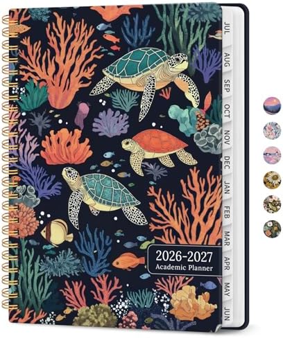 Planner 2026-2027, Monthly & Weekly Jul 2026-Jun 2027 Planner Calendar