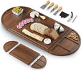Extra Large Charcuterie Board, 30''x13'' Acacia Cheese Board Set