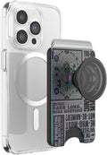 PopSockets Phone Wallet for MagSafe with Grip- Dark Lord Returns | PopWallet, Holds 3 Cards, Magnetic, Removable, Secure, Harry Potter, Slytherin, Fun, Cool, Unique