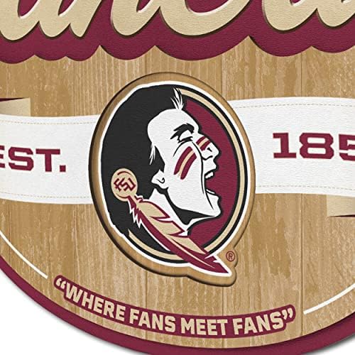 YouTheFan NCAA Officially-licensed FanCave 3D wall art - ready-to-hang, 3D multi-layered construction - floating wall mount design - Perfect fan gift