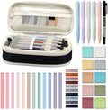 Jutom 39 Pcs Aesthetic Book Annotation Kit,Black,Cute Style