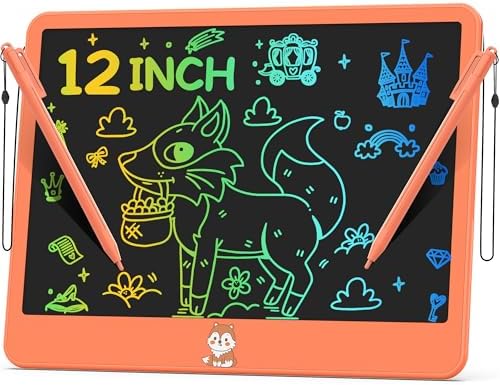 Hockvill 12 Inch LCD Writing Tablet, Toddler Doodle Board Toy Gift for Kids