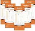 uPunch 500 Time Cards for CR1000 Digital Time Clock and Date Stamp