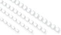 RAYSON Plastic Binding Combs, Mixed Size, 19rings, 1/4in, 5/16in, 3/8in, 1/2in, Binding Capacity 20-90 Sheets, Letter Size, White, Pack of 100