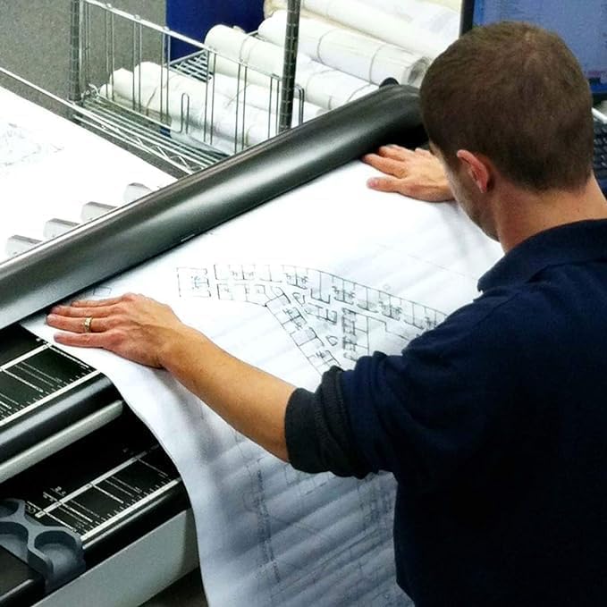 Limited Papers Print Paper | Enhance Your CAD Printing Workflow with 11" x 500' Limited Papers CAD Bond Rolls (4 Rolls/Pack, 3" Core), Ideal for Architects and Engineers,