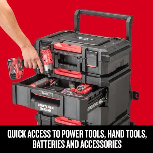 CRAFTSMAN VERSASTACK XL Tool Box, Tool Organizer, Drawer Unit (CMST21404)