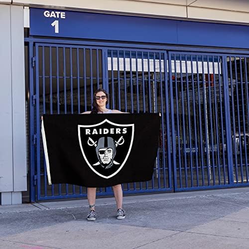 NFL Rico Industries Standard 3' x 5' Banner Flag Single Sided - Indoor or Outdoor - Home Décor