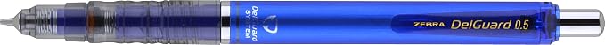 Zebra Pen DelGuard Asstd Barrel Mechanical Pencil, 0.5mm, Fine Point, 3-Pk