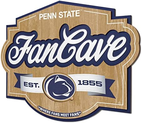 YouTheFan NCAA Officially-licensed FanCave 3D wall art - ready-to-hang, 3D multi-layered construction - floating wall mount design - Perfect fan gift