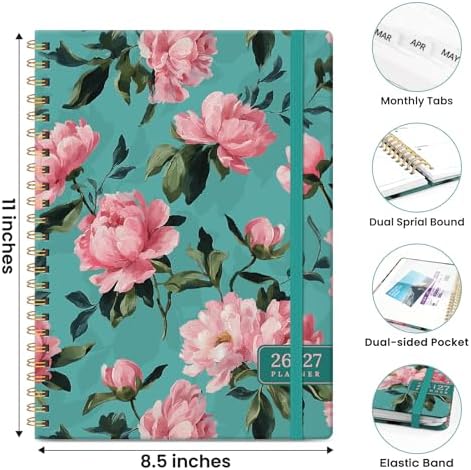 ZOTIA Planner 2026-2027 Jul 2026-Jun 2027 Academic Monthly & Weekly Planner