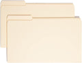 Smead File Folder, Reinforced 1/3-Cut Tab, Left Position, Legal Size, Manila, 100 per Box (15335)