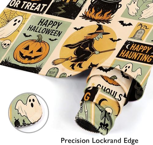 Britimes Large Mouse Pad, Mouse Pad, 31.5 x 15.7 Inch, Halloween Vintage