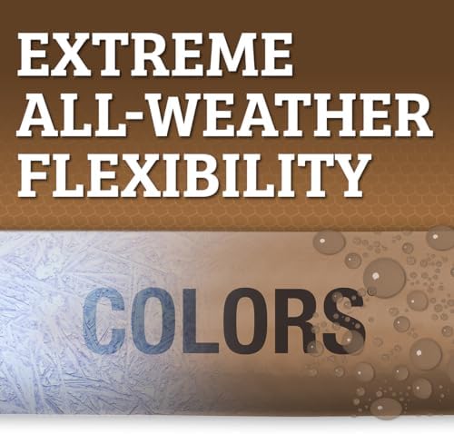 Flexzilla Colors Garden Hose 5/8 in. x 25 ft., Lightweight All-Weather Water Hose, Durable and Flexible, Leak-Free Connections, Brown Mulch