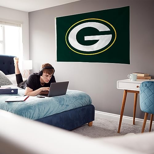 NFL Rico Industries Standard 3' x 5' Banner Flag Single Sided - Indoor or Outdoor - Home Décor
