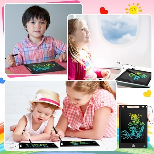 Epakh 16 Pack LCD Writing Tablet, Black