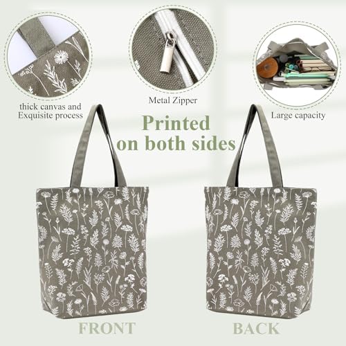 18 Pcs Study Supplies Office Stationery Set for Women, Sage Green