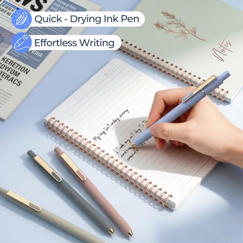 Nicpro 30PCS Cute Spiral Notebook Stationary Set For Women