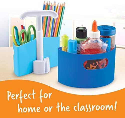 Learning Resources Create-a-Space Storage Mini Center, Blue