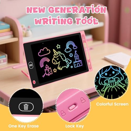 24 Pack LCD Writing Tablet for Kids, Erasable and Reusable Toddler Doodle Board in 8.5 inch, Ideal Educational Drawing Pad for Learning Toy for Ages 3-8 Gifts for Girls Boys