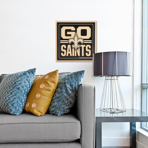 YouTheFan NFL New Orleans Saints Slogan Series 3D Wall Art