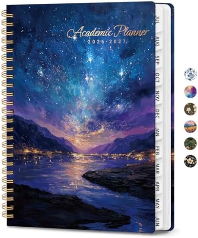 ZOTIA Planner 2026-2027 Jul 2026-Jun 2027 Academic Monthly & Weekly Planner