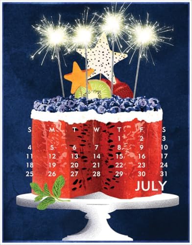 Linnea Design 2027 Desktop Calendar 5 x 7" Artwork by Johanna Riley and Linnea Riley