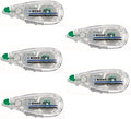 Tombow CT-CAX4-5P Pencil Correction Tape MONO Mono Air Refill Type, 0.17 inches (4.2 mm), 5 Pieces