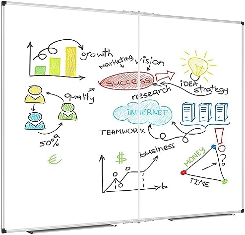 XBoard Magnetic Whiteboard 60 x 48 Inches