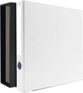 3-Ring Premium Binder & Slip Case - White, by Bindertek | 2" Spine Width, 325 Sheet Capacity, 1.25" D-Rings, Linen-Textured Covers, Steel Reinforced Edges