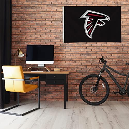 NFL Rico Industries Standard 3' x 5' Banner Flag Single Sided - Indoor or Outdoor - Home Décor