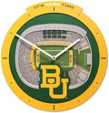 YouTheFan NCAA Baylor Bears StadiumView 3D Wall Clock