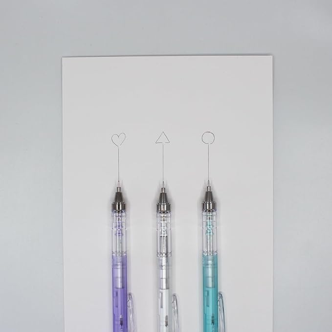 Tombow Mechanical Pencil MONO Graph 0.3 mm Transparent HB with Shake Mechanism Fine Lead Pencil Refillable Eraser Ideal for Fine Lines [SH-MG20-R3]