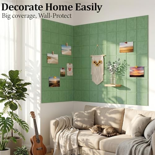 Large Felt Bulletin Board for Walls: 12-Pack Black Cork Board Alternative 11.8x11.8 Inch Peel and Stick Pin Board Wall Decor for Home Organization, Office Memo Board, Self-Adhesive Wall Tiles