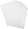 NATURALABEL Water Soluble Paper, 8.5" x 11", 12 Sheets | Dissolves in water, printable & writable, for memorials, prayers, journals, spy & secret messages