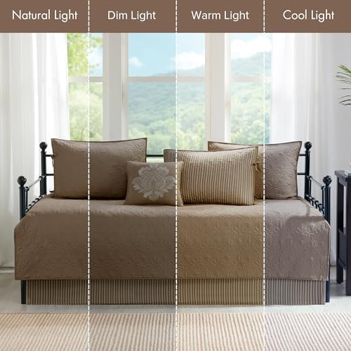 Madison Park Classic Cottage Cotton Daybed Cover Set, 6PC, 39"x75"