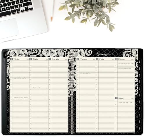 AT-A-GLANCE 2026 Appointment Book Planner, Weekly & Monthly, 8.5" x 11", Large, Hourly, Lacey (541-905-26)