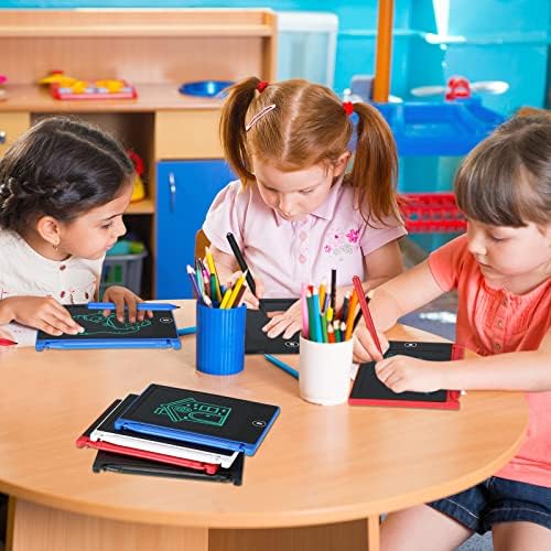 Zhehao 32 Pcs LCD Writing Tablet for Kid Mini Doodle Board,Plain Colors