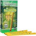 Ticonderoga My First Tri-Write Pencils without Eraser, Primary Size Wood-Cased #2 HB Soft, Yellow (13084) (Pack of 6, 216 Count Total)