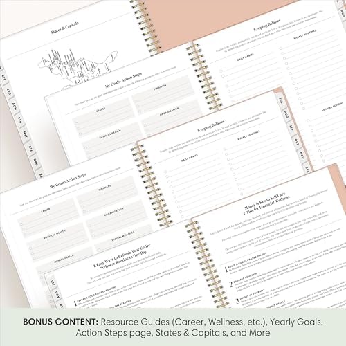 Blue Sky 2026-2027 Weekly & Monthly Academic Planner, 8.5"x11", Bengala