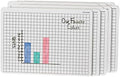 hand2mind Double-Sided Centimeter Grid White Boards for Students, Grid Board for Graphing, Dry Erase Boards, Portable Whiteboard, School Supplies, Classroom Supplies (Pack of 10)