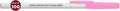 DISCOUNT PROMOS Custom Value Stick Pens Set of 100, Personalized Bulk Pack - Black Ink, Great for Office, School, Business, Tradeshows, Events - Pink