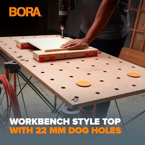 Bora Centipede Table Top Workbench Top 20mm Dog Holes MFT Work Bench Table