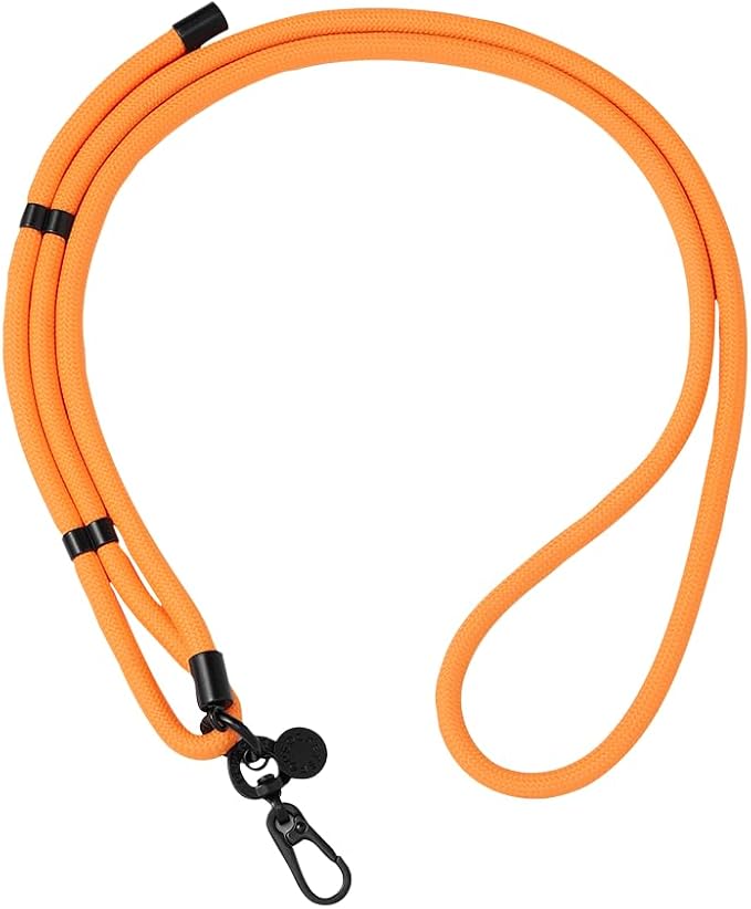 PopSockets Crossbody Phone Strap & Lanyard, Orange - Orange