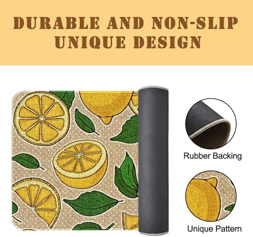 Kitchen Rugs and Mats Set of 2,Floor Mats for Home Kitchen Decor Mat